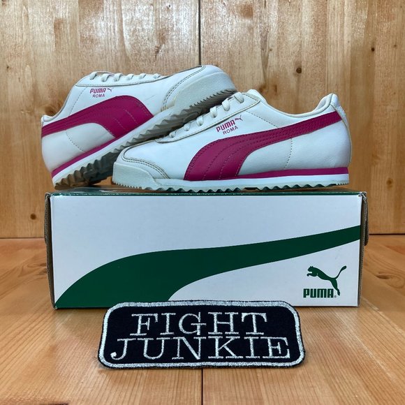 Puma ROMA Kids 2.5 Leather Shoes Sneakers - Picture 1 of 11